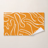 Motif Vibre Abstraite (Serviette à main)