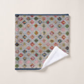 Motif Victorien Diamond Quilt Style (Gant de toilette)