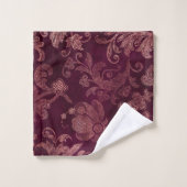 Motif Vin de Mûre (Gant de toilette)