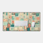 Motif vintage (Clavier et souris)