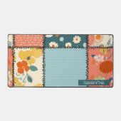 Motif vintage à écailles florales (7) (Recto)