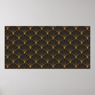 Motif vintage Art Déco sans couture. Décor géométr