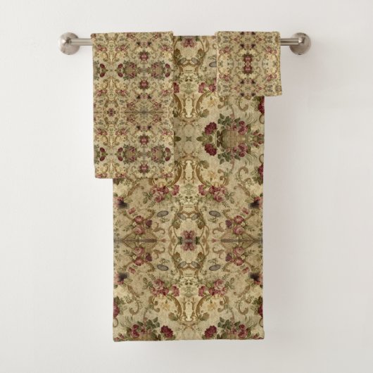 Motif vintage Beige Bourgogne (En situation)