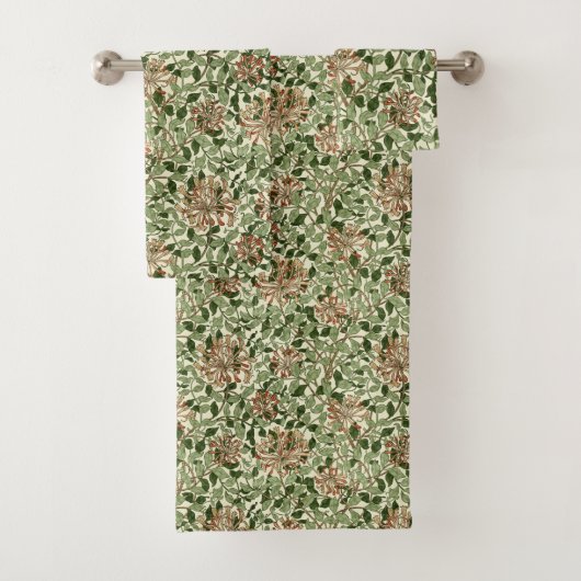 Motif vintage de chèvrefeuille de William Morris (En situation)