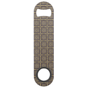 Motif vintage de damassé d'art, d'or