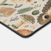 Motif vintage de fleurs champignons et papillon (Coin)