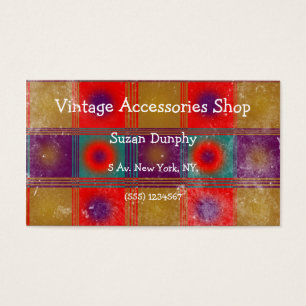 Motif vintage de style, rouge, moutarde, pourpre,