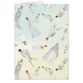 Motif vintage doux de robes de mariage