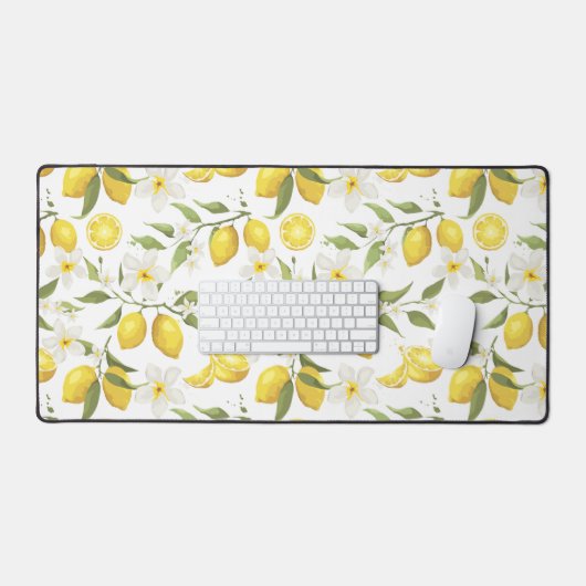 Motif vintage Lemon Tree (Clavier et souris)