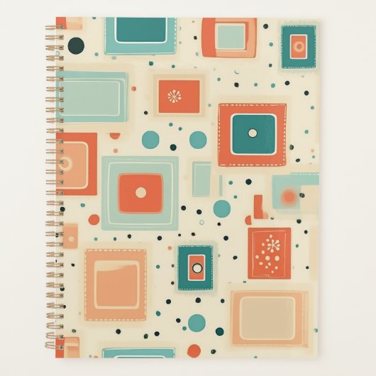 Motif vintage pour le bloc-notes (2) (Devant)