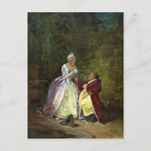 Motif vintage - Proposition - Carte Postale Spitzw