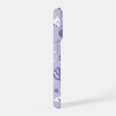 Motif violet abstrait minimal (Côté droit)