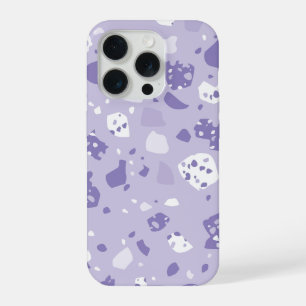 Motif violet abstrait minimal