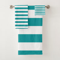 Motif viridien moderne vert et blanc rayé