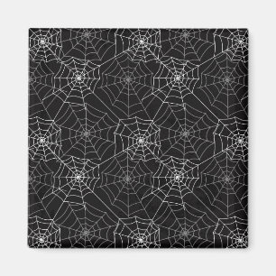 Motif Web Halloween Spider Magnet