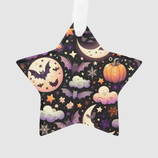 Motif Whimsical Halloween Night Sky (dos)