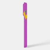 Motif Y2K Fond Violet Éclair (Côté gauche)