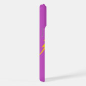 Motif Y2K Fond Violet Éclair (Côté droit)