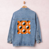 Motif Yin Yang Chinois Orange (Hangar)