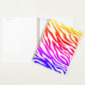 Motif Zebra Multicoloured Skin Stripes-22164 (Devant avec enveloppe)