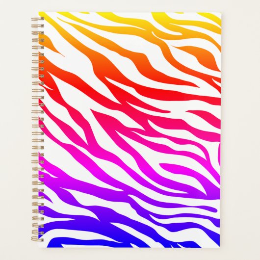 Motif Zebra Multicoloured Skin Stripes-22164 (Devant)