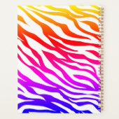Motif Zebra Multicoloured Skin Stripes-22164 (Dos)