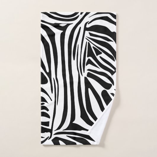 Motif zèbre (Serviette à main)