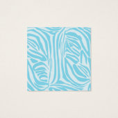 Motif Zèbre Bleu (Dos)