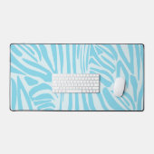 Motif Zèbre Bleu (Clavier et souris)