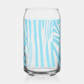 Motif Zèbre Bleu (Gauche)