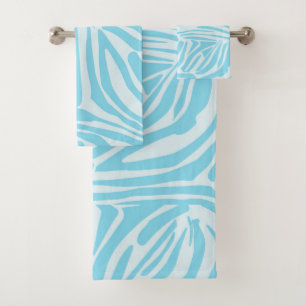 Motif Zèbre Bleu
