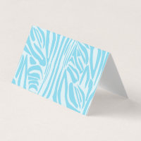 Motif Zèbre Bleu
