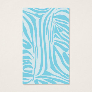 Motif Zèbre Bleu