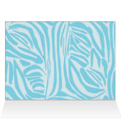 Motif Zèbre Bleu (Intérieur Horizontal (haut))