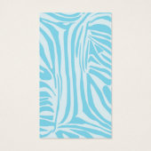 Motif Zèbre Bleu (Dos)