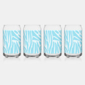 Motif Zèbre Bleu (Droite)
