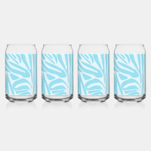 Motif Zèbre Bleu