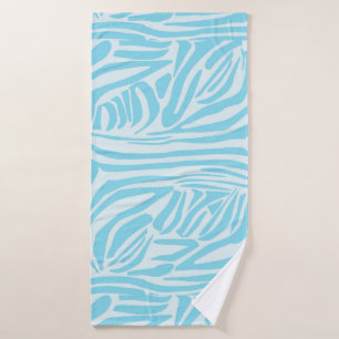 Motif Zèbre Bleu