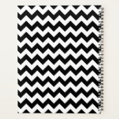 Motif Zigzag noir et blanc, Motif Chevron (Dos)