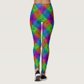 Motifs Abstraits 3 Leggings (Dos)