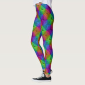 Motifs Abstraits 3 Leggings (Gauche)