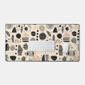 Motifs Abstraits noirs (Clavier et souris)