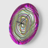 Motifs Abstraits Options 53A-B Horloges murales (Angle)