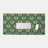 MOTIFS ART DÉCO VERT ET OR (Clavier et souris)