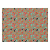 Motifs atomiques, nappe style années cinquante, 52 (Devant (Horizontal))