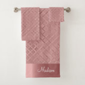 Motifs de diamants métalliques (En situation)