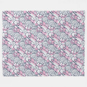 motifs de fleurs Abstraits couvertures (Devant (Horizontal))