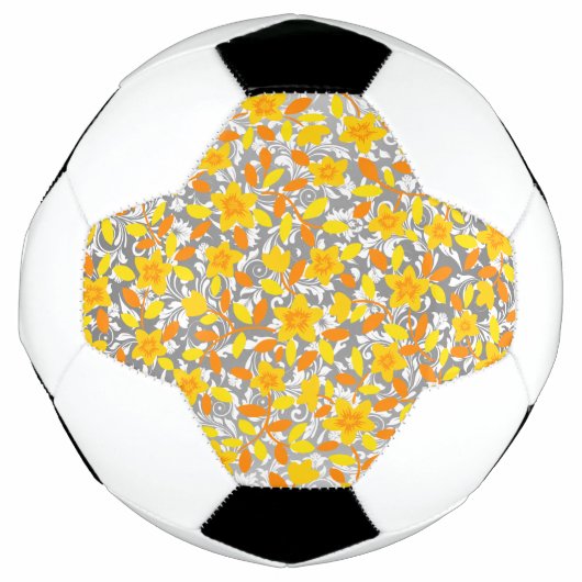 Motifs de fleurs blanches jaunes oranges mignons (Devant)