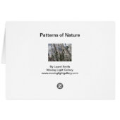 Motifs de la nature (Dos Horizontal)