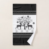 Motifs de Noël (Serviette à main)